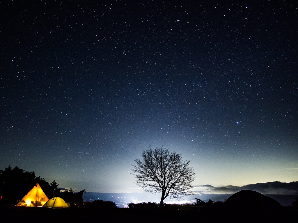 CAMPING IN JINBAGATAYAMA ② 〜陣馬形山 伊奈平之夜景 編