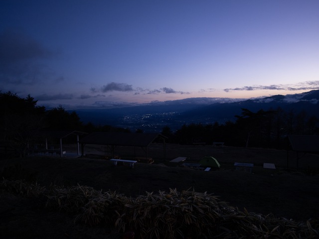 CAMPING IN JINBAGATAYAMA ② 〜陣馬形山 伊奈平之夜景 編