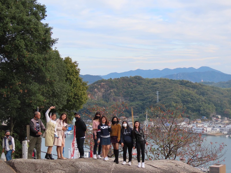 リンゴ狩りから千光寺へ