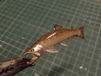 岩魚ブローチ完成！ 2014/04/25 20:05:58