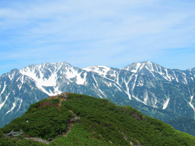 鹿島槍ヶ岳へ2018/07/20