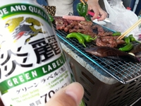 BBQなう(^^) 2013/05/04 14:22:11
