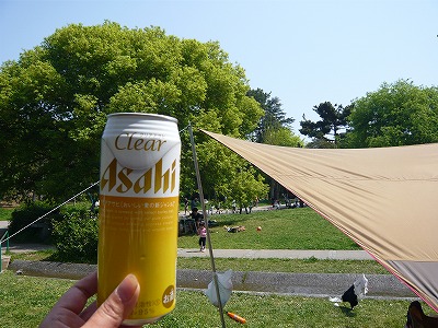 そうだ、デイキャンに行こう。～服部緑地