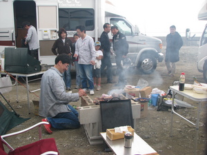羊の丸焼き！
