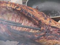羊の丸焼き！