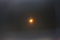 部分日食ですが 2012/05/21 08:02:14
