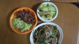 豚肉で