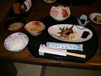 筋湯温泉：「旅館　秀月」