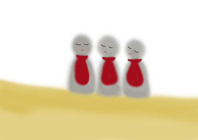 お地蔵さんの感謝