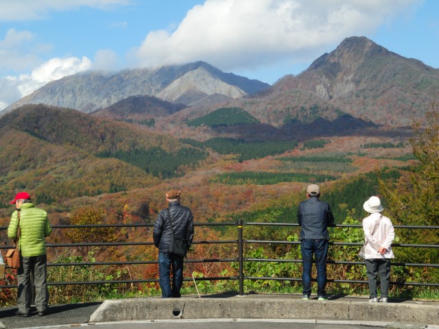 【紅葉】 たまには両親と、大山、観光。