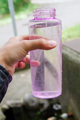 勢い余って満水（600ml）くらい頂いちゃいました