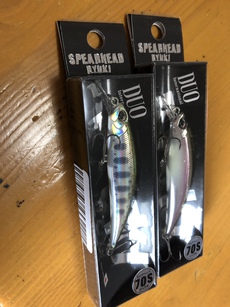 スピアヘッドリュウキと新製品 2018/05/12 07:53:03