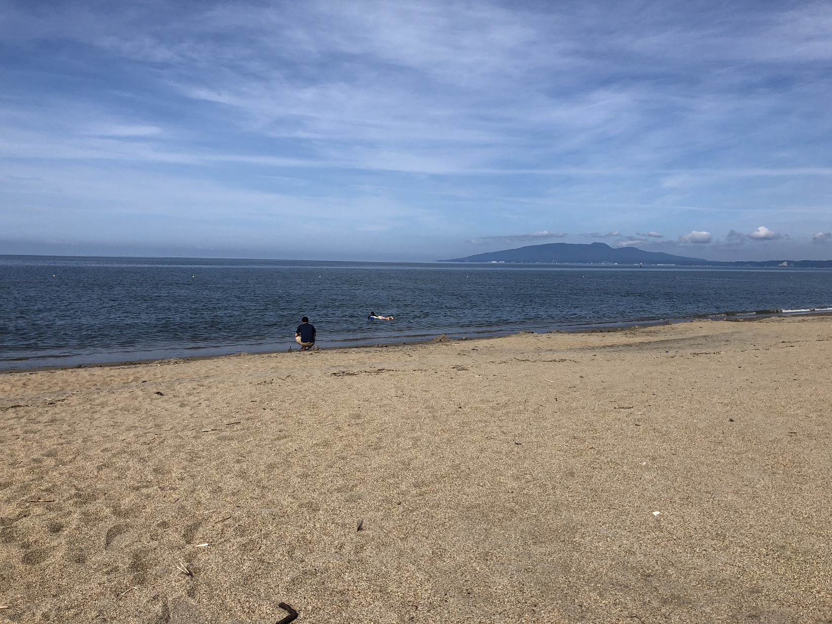 秋田の海！