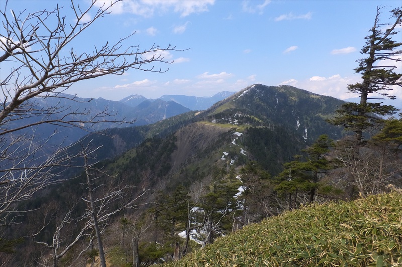 不動岳～六呂場山　①鎌薙ノ頭～鹿ノ平編