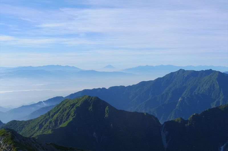 蓮華岳～針ノ木岳～赤沢岳～岩小屋沢岳　②針ノ木岳～スバリ岳～赤沢岳～鳴沢岳～岩小屋沢岳編