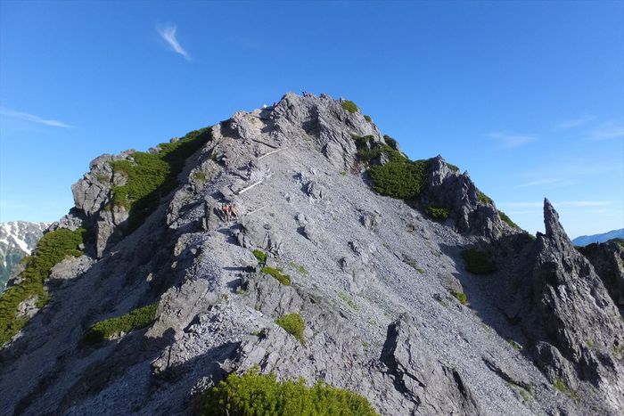 蓮華岳～針ノ木岳～赤沢岳～岩小屋沢岳　②針ノ木岳～スバリ岳～赤沢岳～鳴沢岳～岩小屋沢岳編