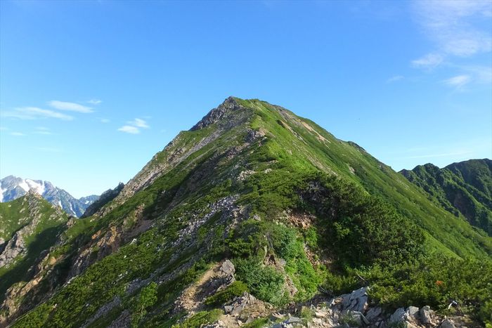 蓮華岳～針ノ木岳～赤沢岳～岩小屋沢岳　②針ノ木岳～スバリ岳～赤沢岳～鳴沢岳～岩小屋沢岳編