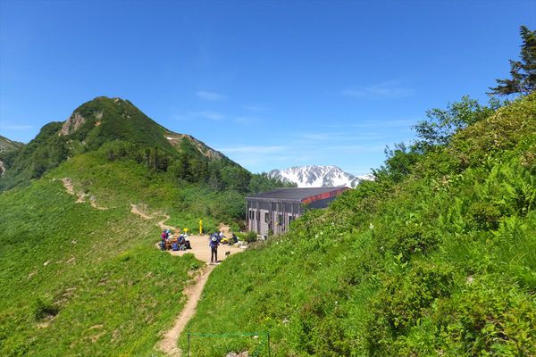 蓮華岳～針ノ木岳～赤沢岳～岩小屋沢岳　②針ノ木岳～スバリ岳～赤沢岳～鳴沢岳～岩小屋沢岳編