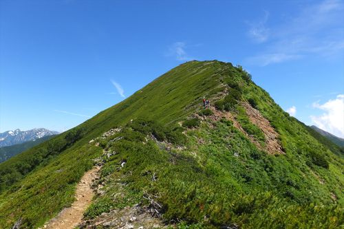 蓮華岳～針ノ木岳～赤沢岳～岩小屋沢岳　②針ノ木岳～スバリ岳～赤沢岳～鳴沢岳～岩小屋沢岳編