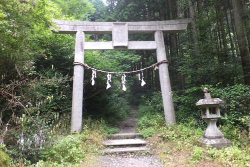 竜爪山途中撤退