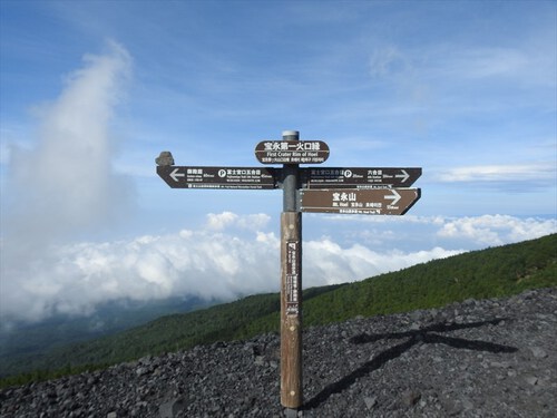 宝永山（須山口登山歩道～村山古道）