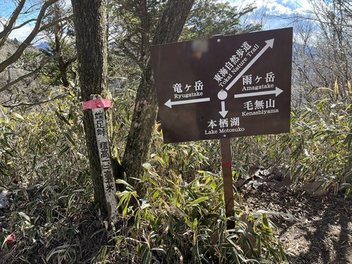 毛無山～大見岳～タカデッキ～雨ヶ岳