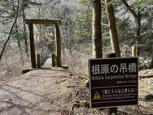 毛無山～大見岳～タカデッキ～雨ヶ岳
