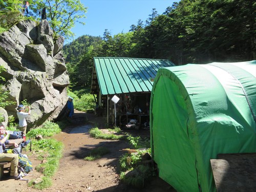 小梨平キャンプ場　①焼岳編