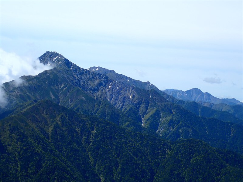 栗沢山～アサヨ峰