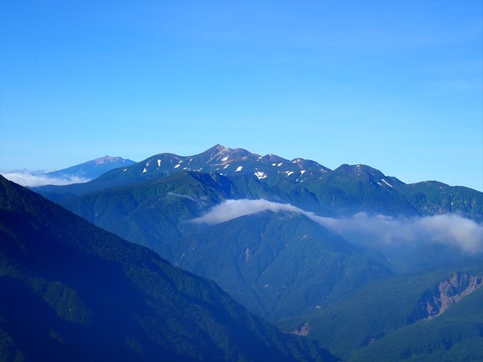 小梨平キャンプ場　②前穂高岳～奥穂高岳編