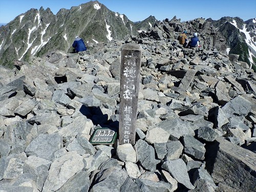 小梨平キャンプ場　②前穂高岳～奥穂高岳編