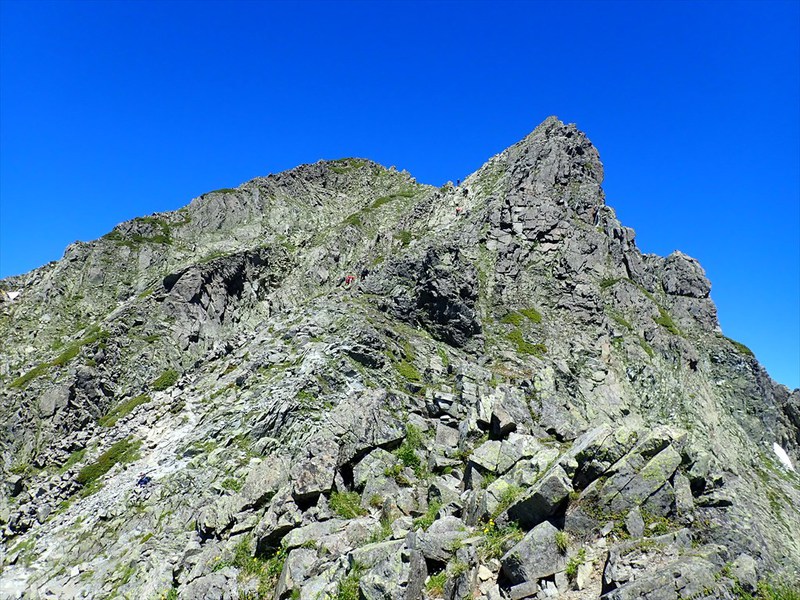 小梨平キャンプ場　②前穂高岳～奥穂高岳編