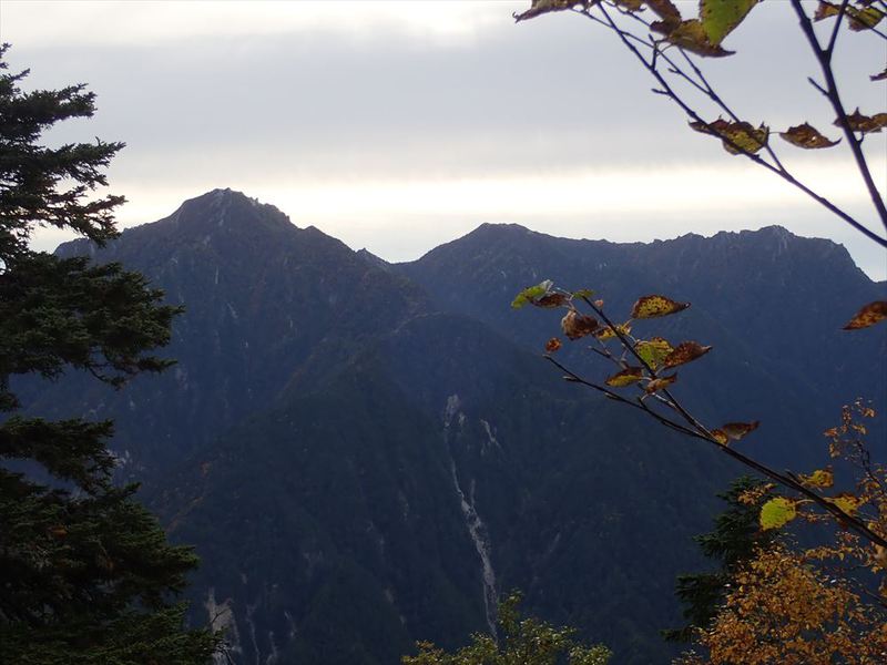烏帽子岳～野口五郎岳　①烏帽子岳編