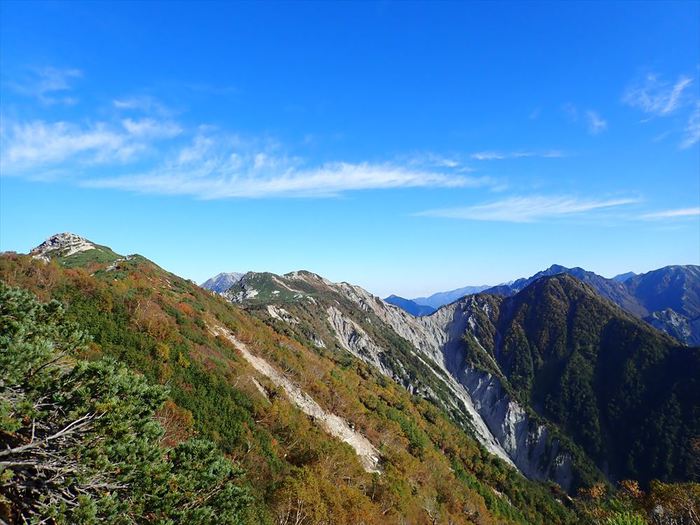烏帽子岳～野口五郎岳　①烏帽子岳編