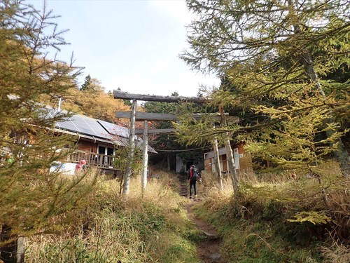 天狗温泉より浅間山外輪山～前掛山