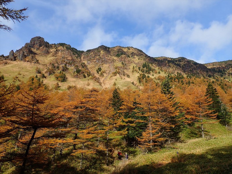 天狗温泉より浅間山外輪山～前掛山