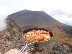 天狗温泉より浅間山外輪山～前掛山