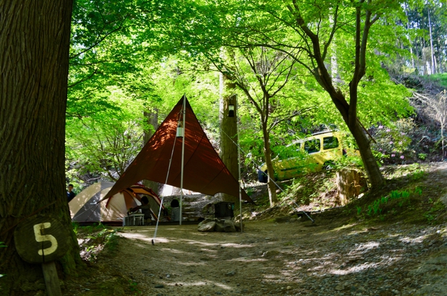 木漏れ陽の森オートキャンプ場　22回目キャンプ
