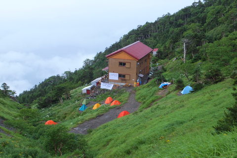 聖岳～上河内岳～茶臼岳～仁田岳　③上河内岳編