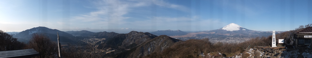 金時山～明神ヶ岳～明星ヶ岳
