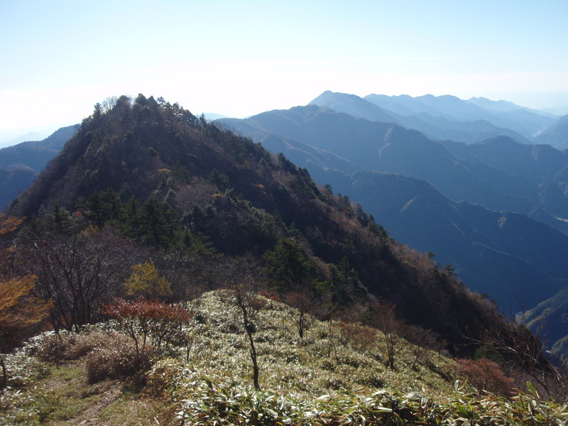 八紘嶺～大谷崩ノ頭（大谷嶺）