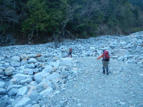 槍ヶ岳登山 【 新穂高温泉口～槍平小屋 】