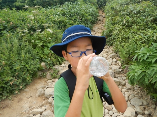 磐梯山親子登山 ♪