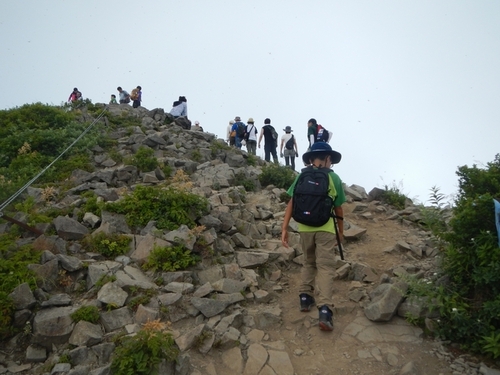 磐梯山親子登山 ♪