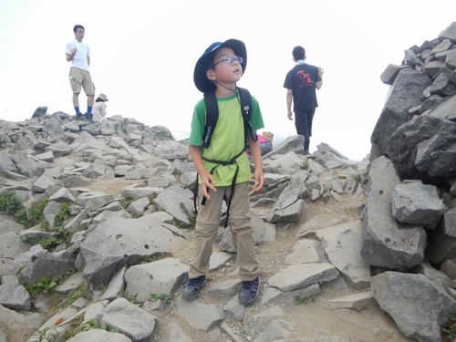 磐梯山親子登山 ♪