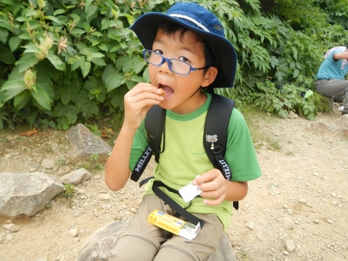 磐梯山親子登山 ♪