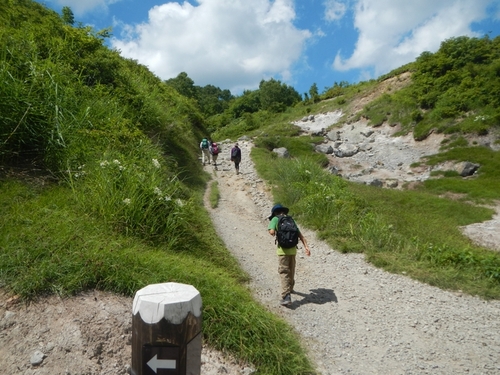 磐梯山親子登山 ♪