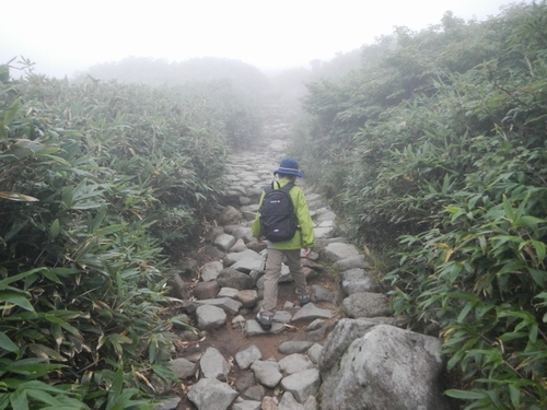 父子月山登山  【 ～登山編～ 】　