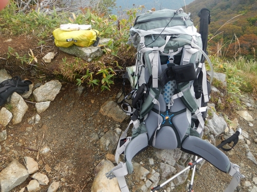 大朝日岳紅葉登山 ①