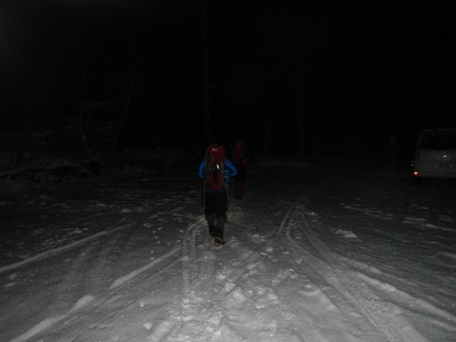 冬山登山 赤岳2,899m ①